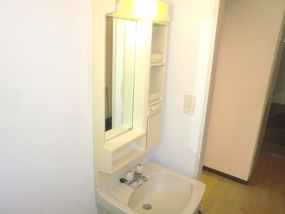 Washroom. It is with convenient independent wash basin