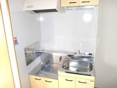 Kitchen. You can install the gas stove 2-neck