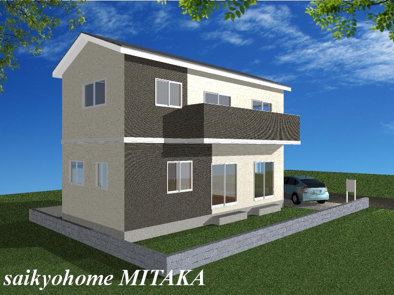 Building plan example (Perth ・ appearance). Building plan example (II-P No. land) Building price 9.93 million yen, Building area 84.59 sq m Construction example photograph is prohibited by law. It is not in the credit can be material.  We have to complete expected Perth for the Company. 