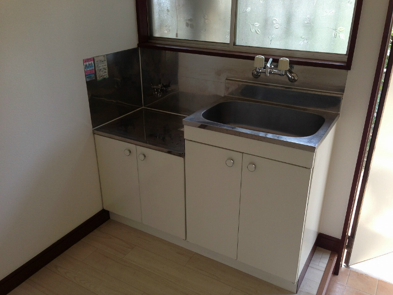 Kitchen.  ☆ Gas stove is installed Allowed ☆