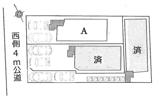 Floor plan. 49,800,000 yen, 4LDK, Land area 115.72 sq m , Building area 92.44 sq m whole compartment view.