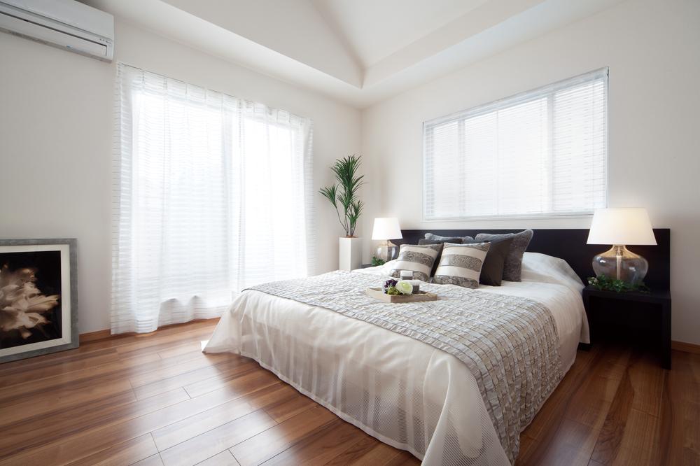 Non-living room. No.21 model house ・ Bedroom (October 2013 shooting)