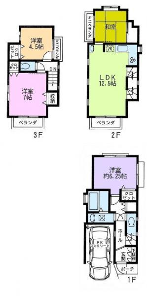 Floor plan. 42,600,000 yen, 4LDK, Land area 58 sq m , Building area 83.2 sq m floor plan