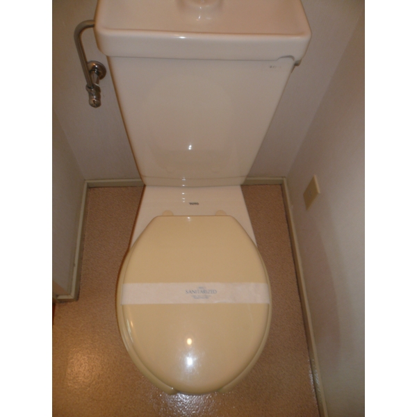 Toilet. Bus toilet by