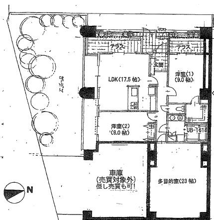 Floor plan. 3LDK, Price 45,800,000 yen, Footprint 123.87 sq m