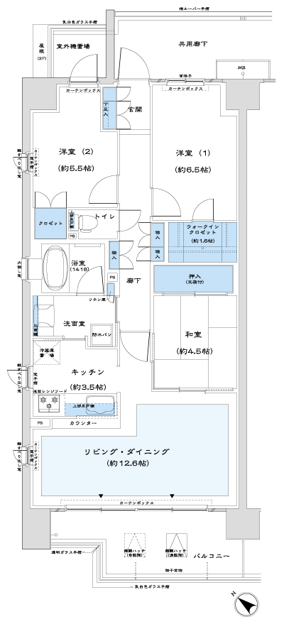 Floor: 3LDK + WIC, the occupied area: 76.26 sq m, Price: TBD