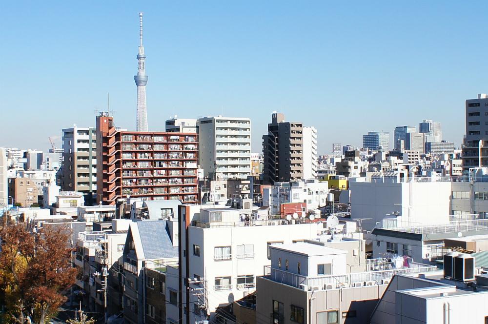 Other. Some rooms with views of the Tokyo Sky Tree.