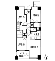 Floor: 3LDK + N + WIC, the occupied area: 72.08 sq m, Price: 52,980,000 yen, now on sale