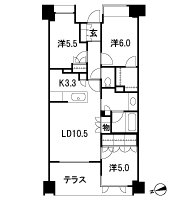 Floor: 3LDK + WIC, the occupied area: 70.08 sq m, Price: 47,480,000 yen, now on sale