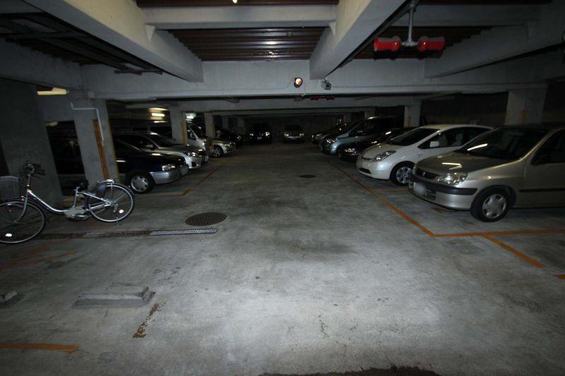 Parking lot. Underground parking