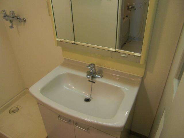 Washroom. Independent wash basin