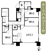 Floor: 3LDK + WIC + SIC + N, the occupied area: 80.61 sq m, Price: 56,900,000 yen, now on sale