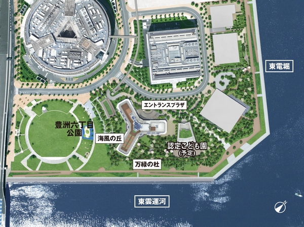 About <Tokyo Wonderful project> of 3.2ha site Rendering CG (certification children Garden Opening scheduled April 2015. Resident is not intended to be priority to kindergarten)