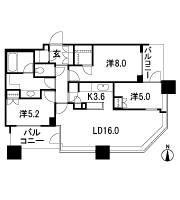 Floor: 3LD ・ K + WIC + SIC, the occupied area: 84.94 sq m, Price: TBD