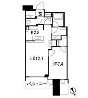 Floor: 1LD ・ K + WIC + SIC, the occupied area: 54.86 sq m, Price: TBD