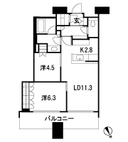 Floor: 2LD ・ K + SIC, the occupied area: 59.89 sq m, Price: TBD