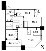 Floor: 3LD ・ K + WIC + SIC, the occupied area: 80.07 sq m, Price: TBD