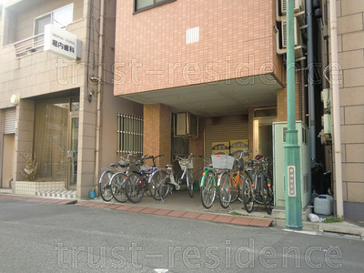 Other common areas. Bicycle-parking space