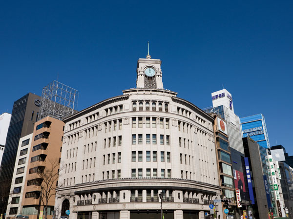Surrounding environment. Ginza street (within about 4.5km)