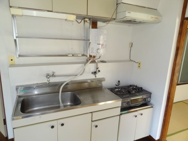 Kitchen. You can gas stove installation of 2-neck