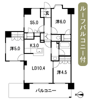 Floor: 3LDK + S (storeroom) + 2WIC, occupied area: 73.45 sq m, Price: 46,300,000 yen, now on sale
