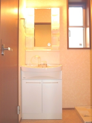 Washroom. It is a photograph of a separate room of the same properties.