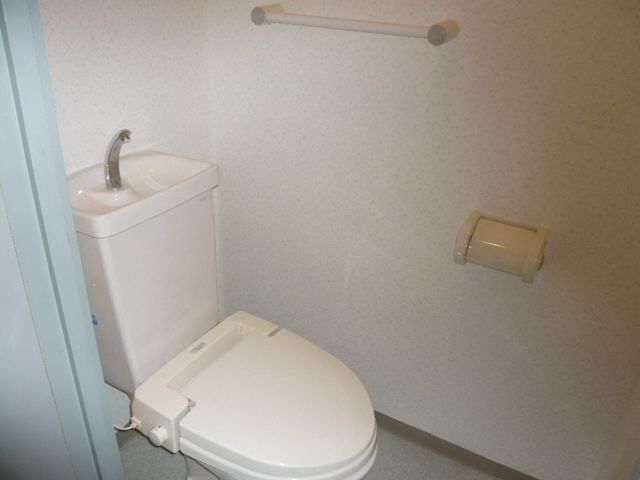 Toilet. Simple toilet