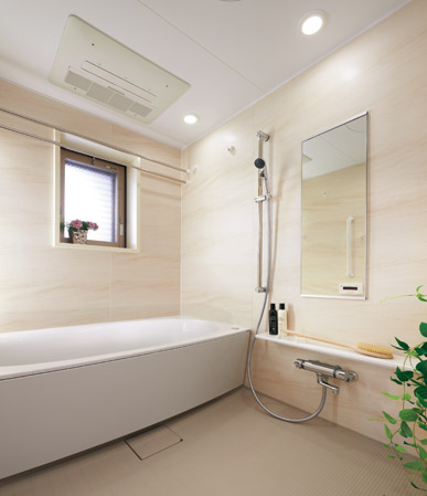 Bathing-wash room.  [bathroom] Bathrooms leisurely disentangle the fatigue of the day. Bathrooms, Installing a tub of spread. Mist sauna where you can enjoy the elegant relaxation are also available.