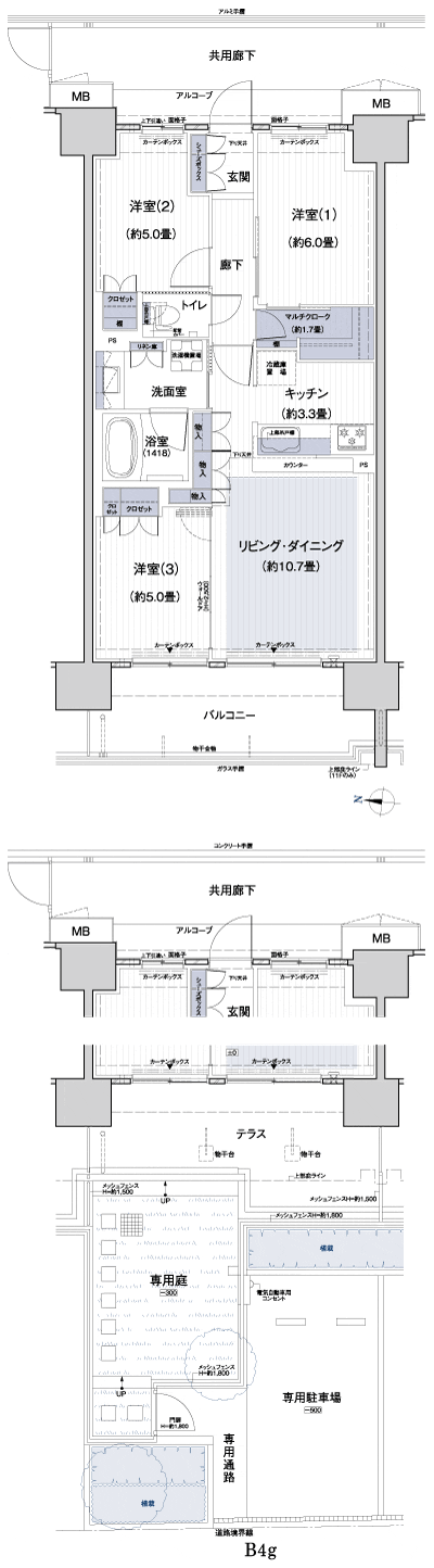 Floor: 3LDK + MC, occupied area: 68.32 sq m, Price: 45,623,000 yen, now on sale