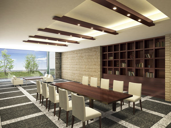 Other. Premium lounge that can be used as a place of Talking with the guest (Rendering)