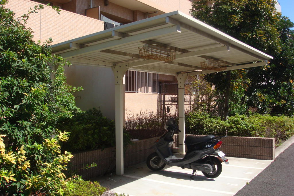 Other common areas. Bike shelter