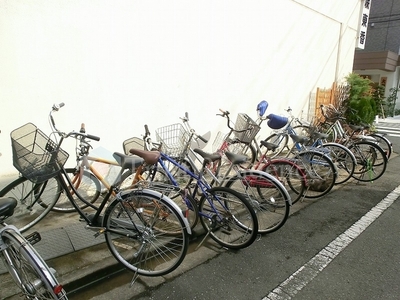 Other common areas. Bicycle-parking space