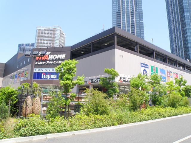Shopping centre. 1200m to the home improvement super Viva Home Toyosu store