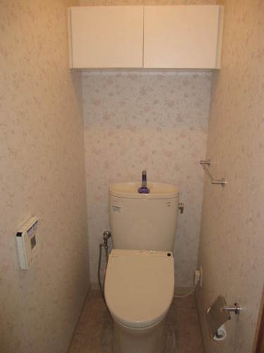 Toilet. Toilet with a wash function! (Interior ago)