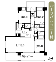 Floor: 3LDK + WIC, the occupied area: 80 sq m, Price: 57,480,000 yen, now on sale