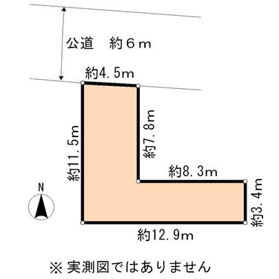 Compartment figure. Koto-ku, Tokyo Shirakawa 2-chome