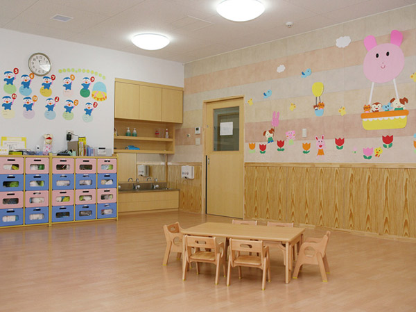 Surrounding environment. Ask Toyosu nursery school (the same property on the ground floor)