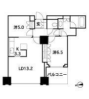 Floor: 2LD ・ K, the occupied area: 67.31 sq m, Price: 60,641,000 yen, now on sale