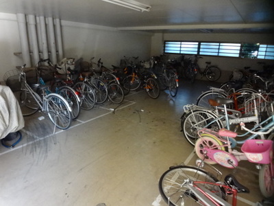 Other common areas. Bicycle parking lot (free)