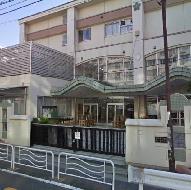 Primary school. First Kameido to elementary school (elementary school) 1618m