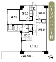 Floor: 4LDK + WIC, the occupied area: 83.88 sq m