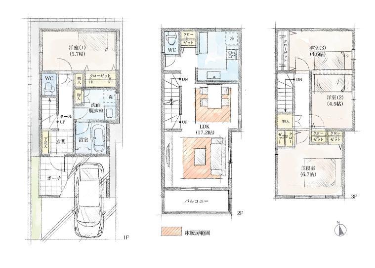 Floor plan. Also convenient city is also a place like Anna place.