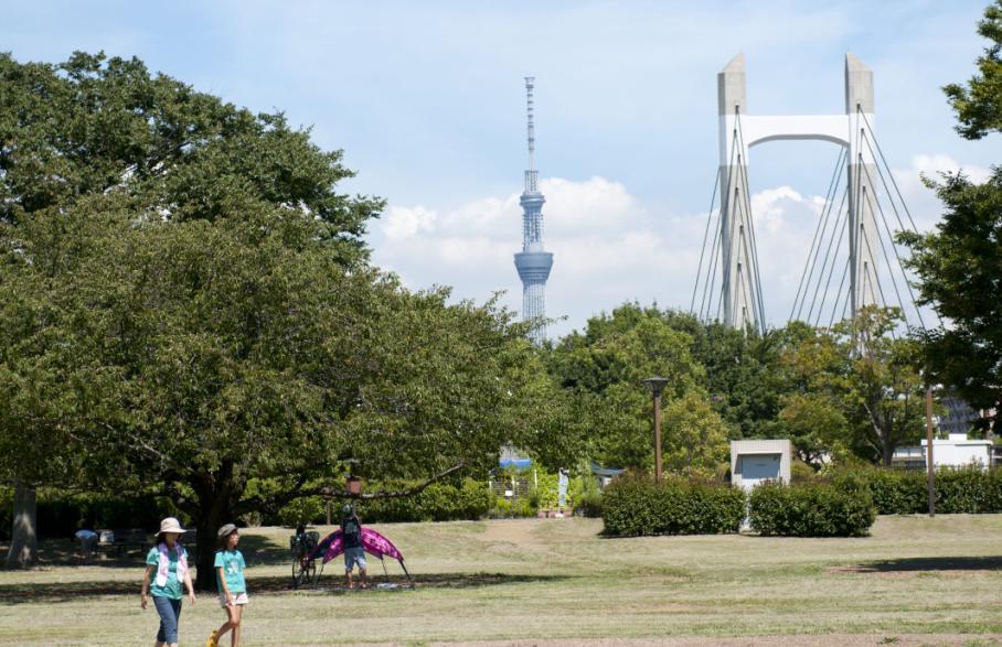 park. Up until Kiba Park holiday 860m Kiba park crowded with many families (Fureai square opening) 11 minutes