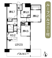 Floor: 4LDK + WIC, the occupied area: 86.65 sq m, Price: TBD