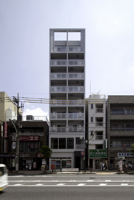 Building appearance. Nishi Ojima Station 1-minute walk of designer apartment