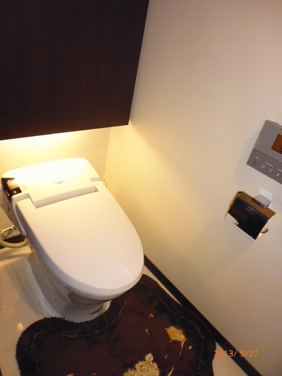 Toilet. With warm water washing toilet seat