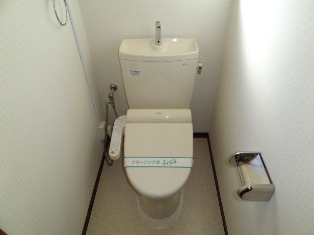 Toilet. Washlet is with. 