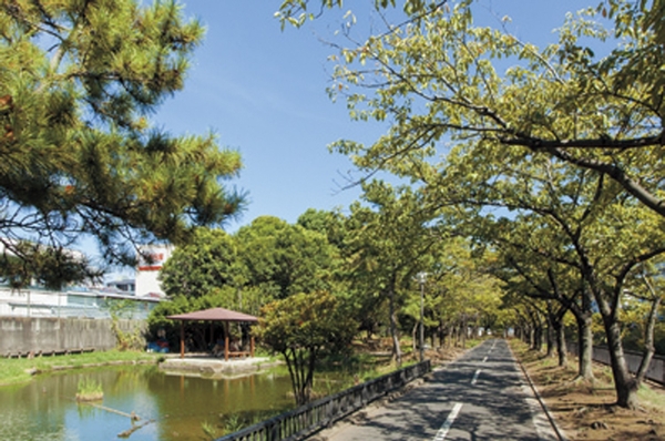 Sendai Horikawa park (about 70m / 1-minute walk)