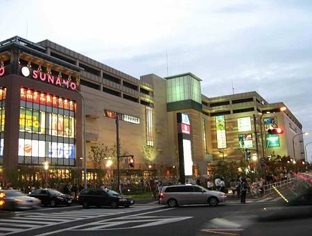 Shopping centre. Minamisunamachi Sunamo 1657m to shop