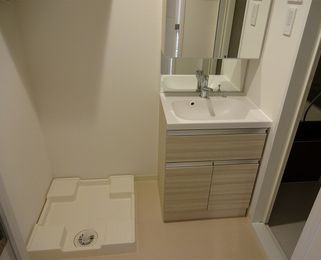 Washroom. Independent wash basin ・ Indoor Arai置